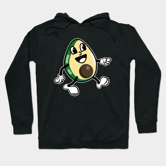 Funny Avocado Hoodie by Foxxy Merch